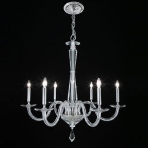 S9230-702O-Schonbek-Habsburg-6-Light-30-inch-Polished-Chrome-Chandelier-Ceiling-Light-Signature